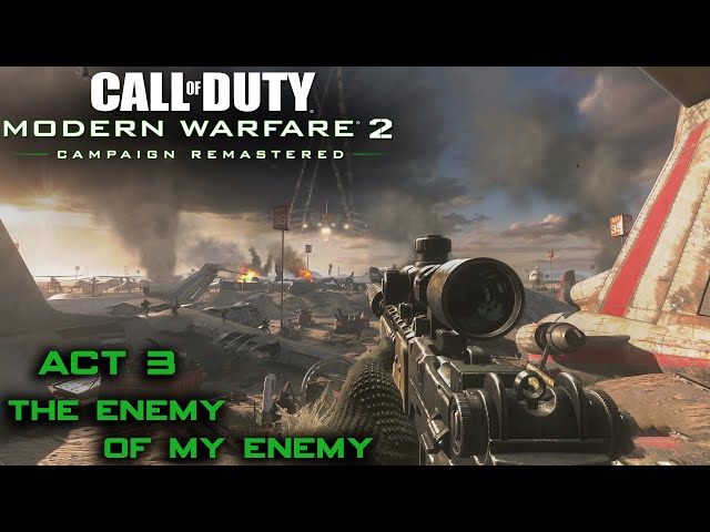 The Enemy Of My Enemy | MW 2 Remastered | Ultra High Graphics [4K 60 FPS] Call of Duty