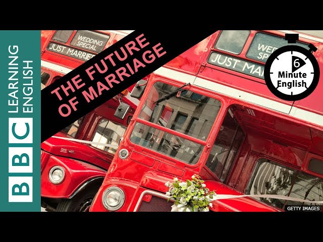 💔💔💔 Are we falling out of love with marriage?  ⏲️ 6 Minute English