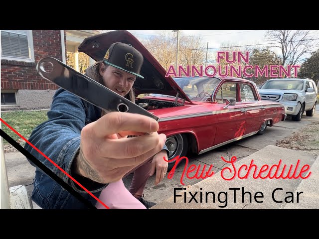 Fixing car , podcasting studio & the new schedule