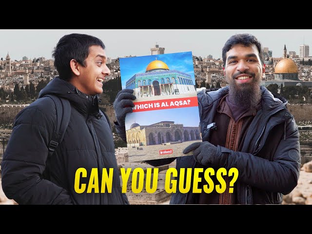 MUSLIMS SURPRISED BY WHAT AL AQSA ACTUALLY IS!
