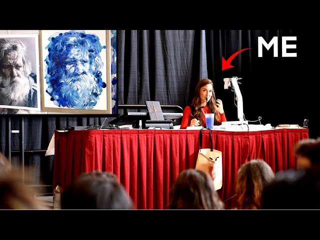 The Ultimate Live Painting Experience: 100+ People!