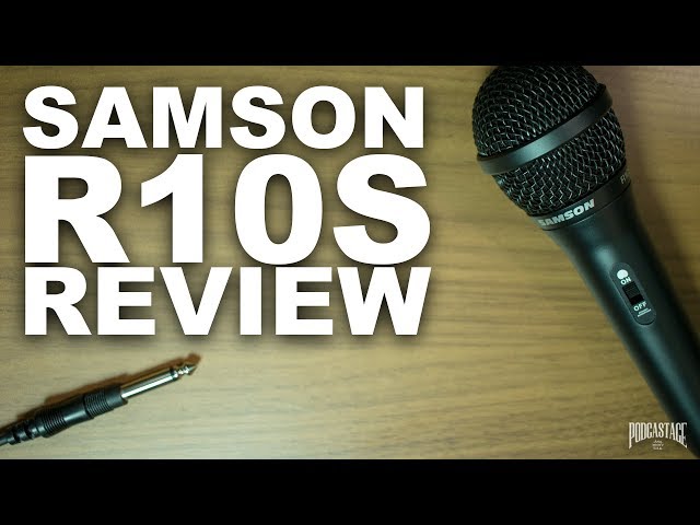 Samson R10S Dynamic Vocal Microphone Review / Test