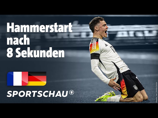 Frankreich - Deutschland Länderspiel Highlights | Sportschau Fußball