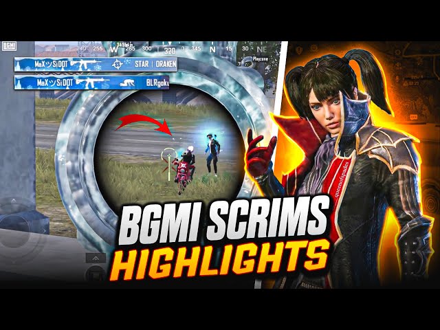 BGMI Scrims Highlights 🥷