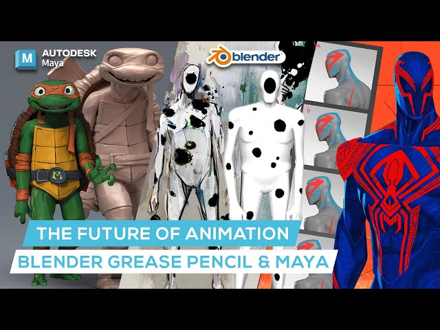 Blender Grease Pencil & Autodesk Maya | The Future of Animation