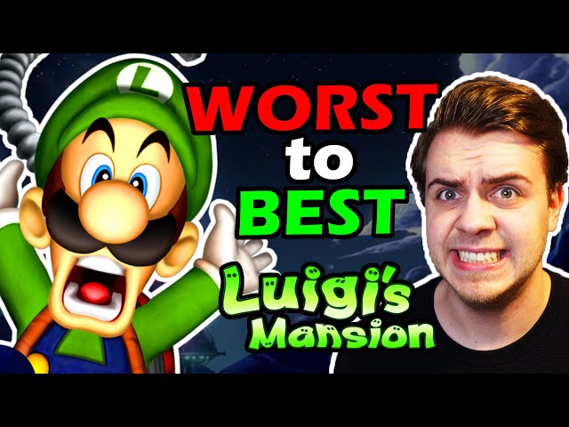 Ranking All Luigi's Mansion Games