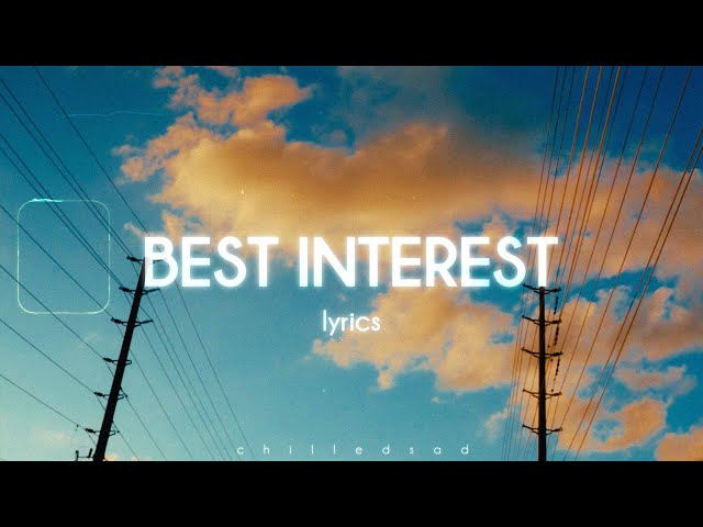 Tyler, The Creator - Best Interest (Lyrics)