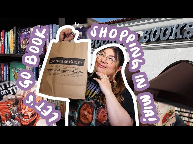 let's go book shopping at an independent bookstore + book haul 🛒✨