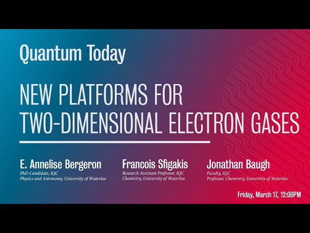 Quantum Today: New Platforms for Two-Dimensional Electron Gases