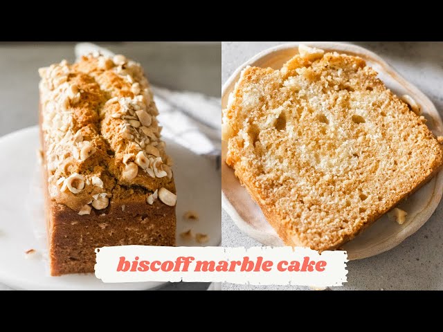 BISCOFF MARBLE CAKE|How to Make Biscoff Cake|Easy Biscoff Cake Recipe|Easy Biscoff Dessert Recipes