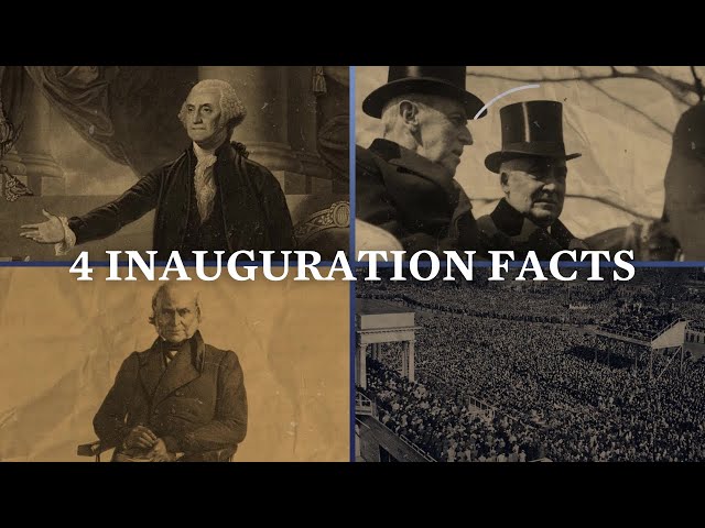 4 Inauguration Facts: Presidents Washington, Harding, Adams, & Truman | Biden-Harris 2021