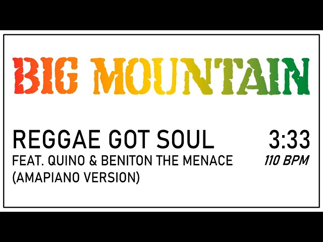 BIG MOUNTAIN - REGGAE GOT SOUL (Amapiano Version)