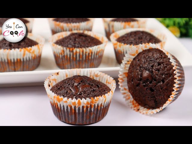 The Most Delicious ❗ Rich Chocolate Cupcakes by (YES I CAN COOK)