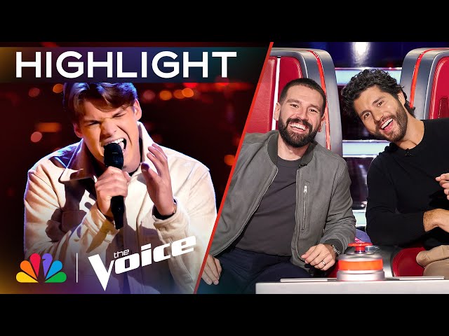 Ducote Talmage Gives His BEST Performance of "She Got the Best of Me" | The Voice Knockouts | NBC