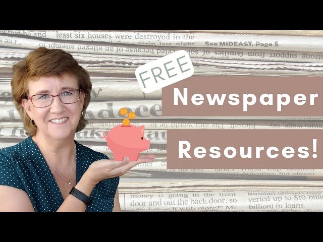 Extra! Extra!...Free Newspaper Resources for Your Genealogy Research