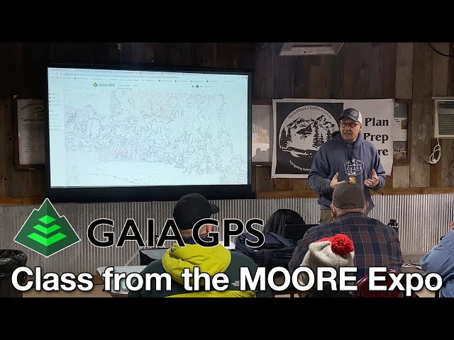Gaia GPS Class - Recorded Live at the MOORE Expo