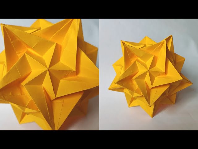Origami PARADIGMA KUSUDAMA by Ekaterina Lukasheva
