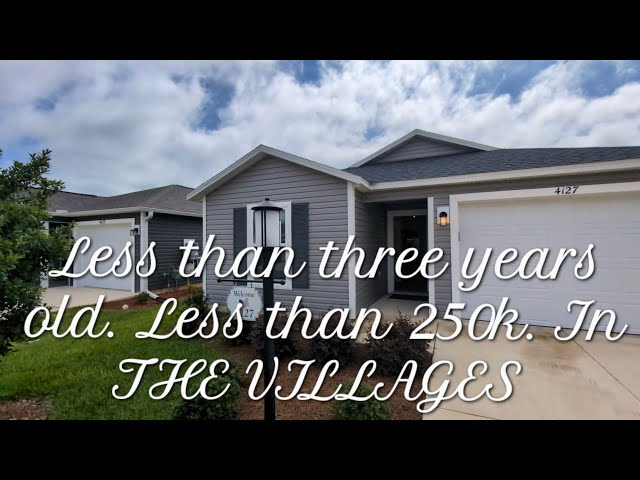 What is happening in the housing market in the villages?