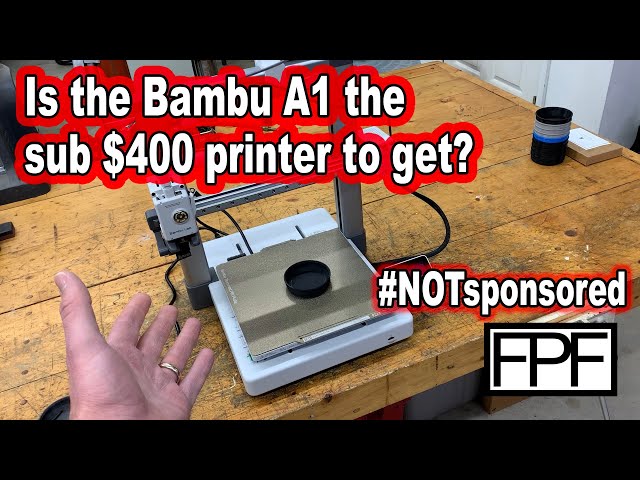 Bambu A1 Unboxing, Assembly, Review, and BUDGET Printer Comparison