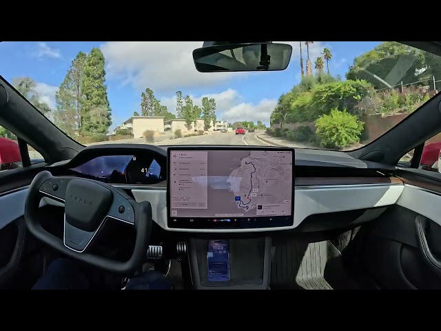 La Venta Inn on Tesla Full Self-Driving Beta 12.1.2