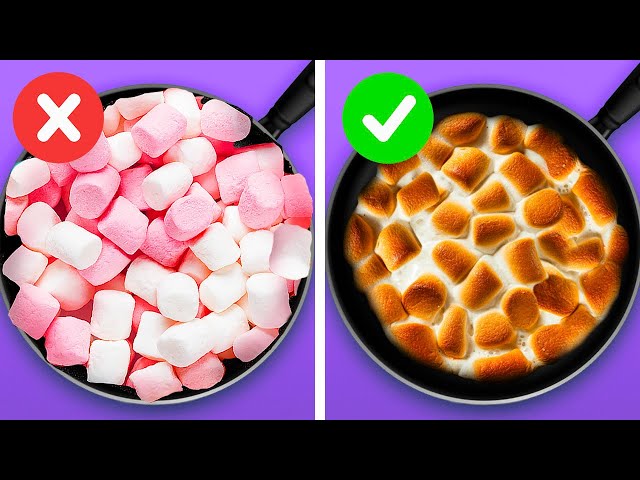 Yummy desserts and sweet hacks you can make in 5 minutes!