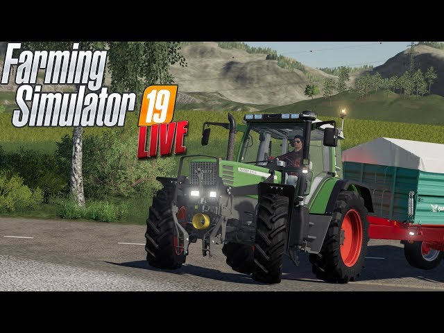 archive: BACK FROM GIANTS! - Farming Simulator 19: First Stream!