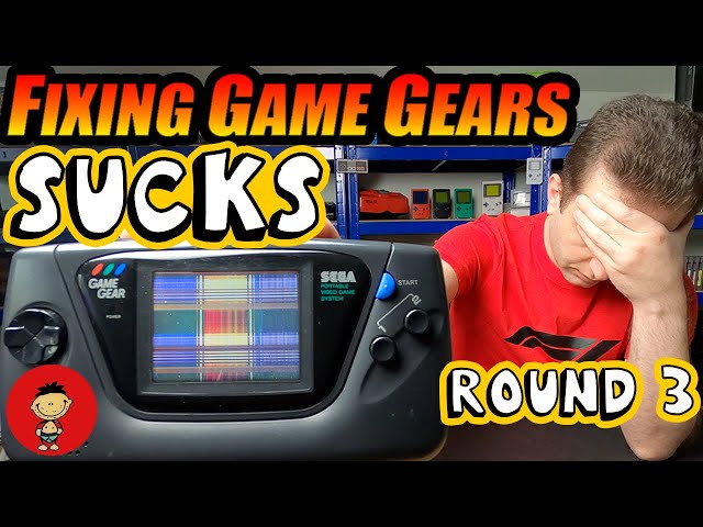 Last Shot at Redemption... Will We Succeed? Sega Game Gear Repair-a-thon, Round 3.