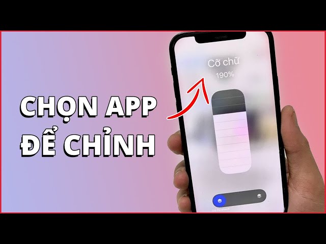 Chỉnh Cỡ Chữ Cho Từng App - Dùng iPhone 10 NĂM Chưa Chắc Biết !!!