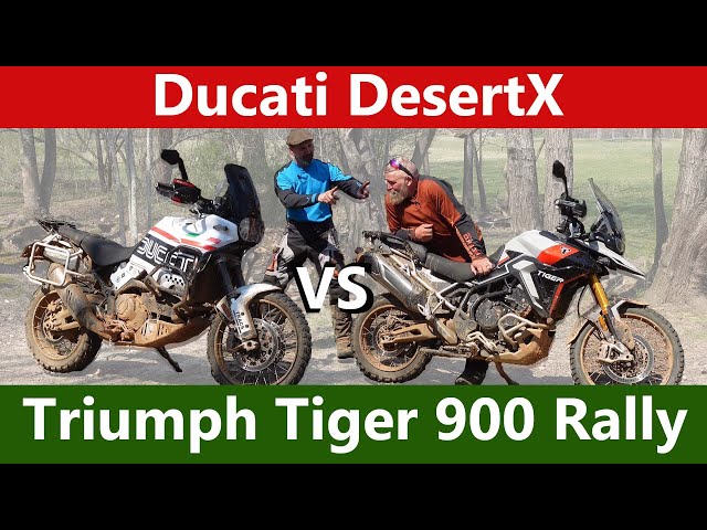 2024 Triumph Tiger 900 Rally Pro vs Ducati DesertX