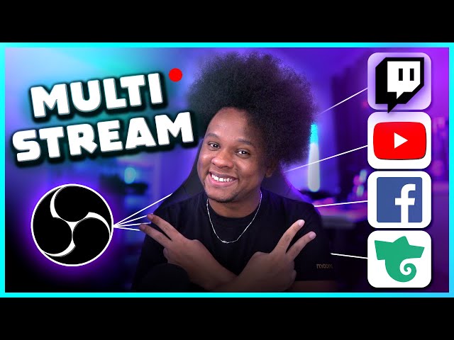 How to Live Stream on MULTIPLE Platforms - Restream tutorial (Twitch Youtube Trovo Facebook)
