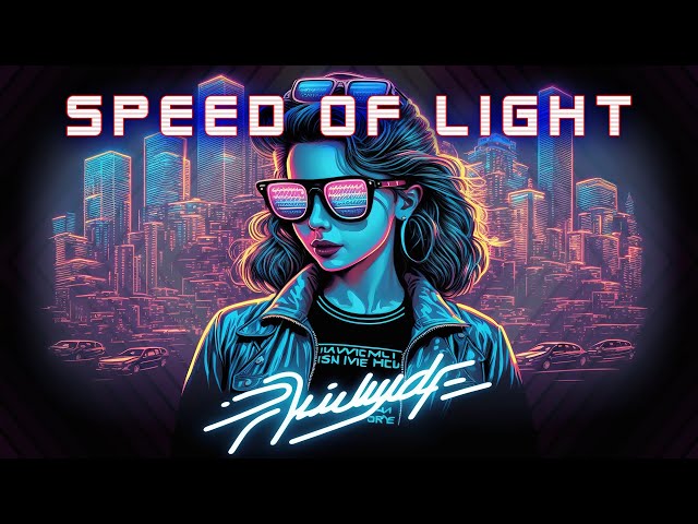 Retro Electro Music Mix Speed Of Light 1980s 🌌 Retro Wave ✨ Synthwave Wallpaper
