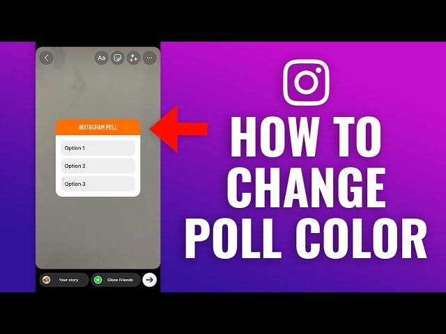 How to Edit Instagram Poll Color