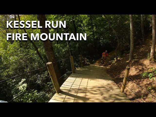 First time riding Kessel Run at Fire Mountain in Cherokee, NC.