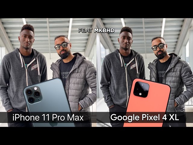 Pixel 4 XL vs iPhone 11 Pro Max Camera Test Comparison feat. MKBHD