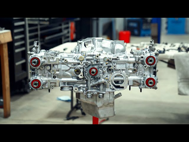 Fully Built Subaru STi Engine | ASMR