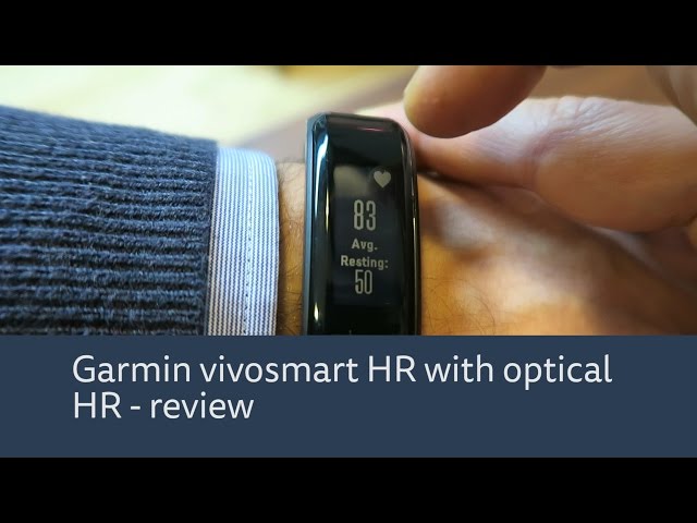 Garmin vivosmart HR with optical heart rate - review
