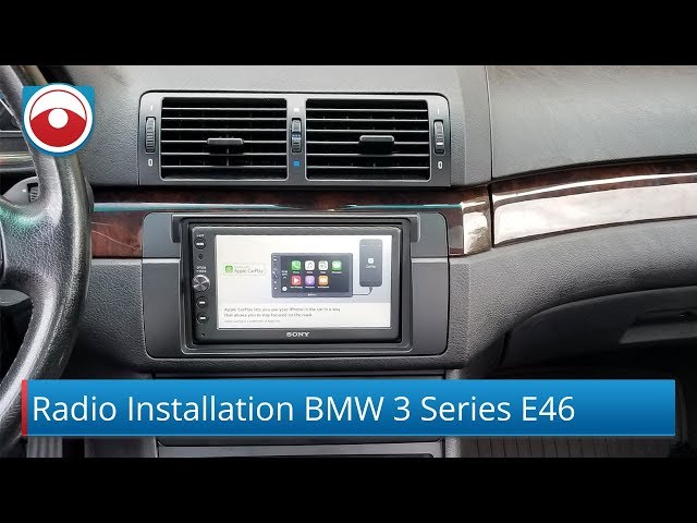 BMW 3-Series 99-06 | Radio Installation | Sony XAV-AX100