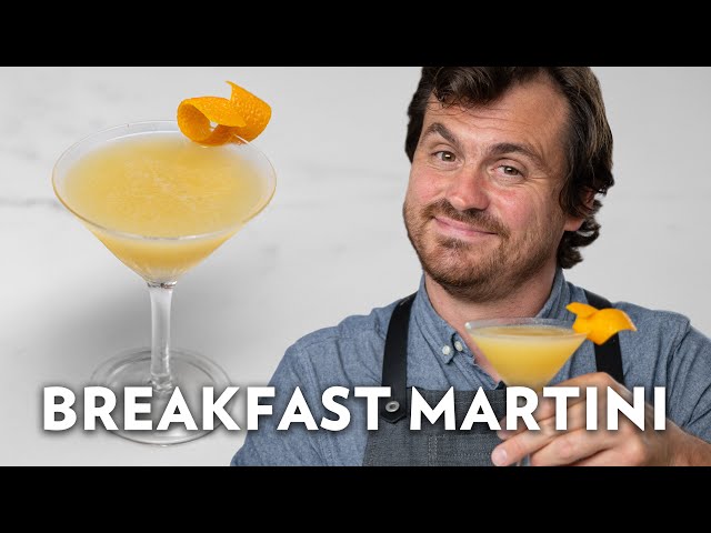 Ladies And Gentlemen, The Breakfast Martini