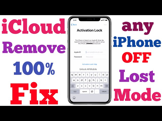 iCloud Remove All Models iPhone 100% Unlock iPhone Activation Lock