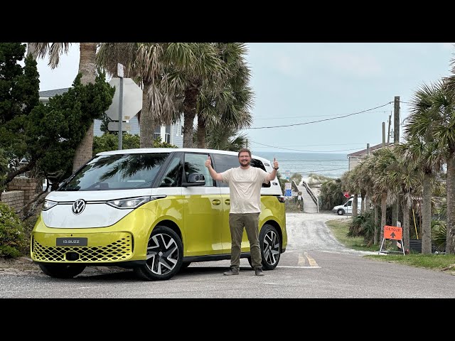 Driving The Volkswagen ID. Buzz In America For The First Time!