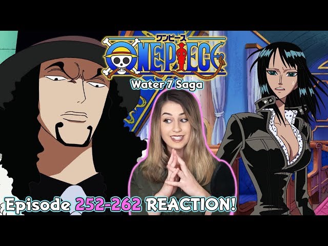THE SEA TRAIN TO ENIES LOBBY! One Piece Episode 252-262 REACTION!