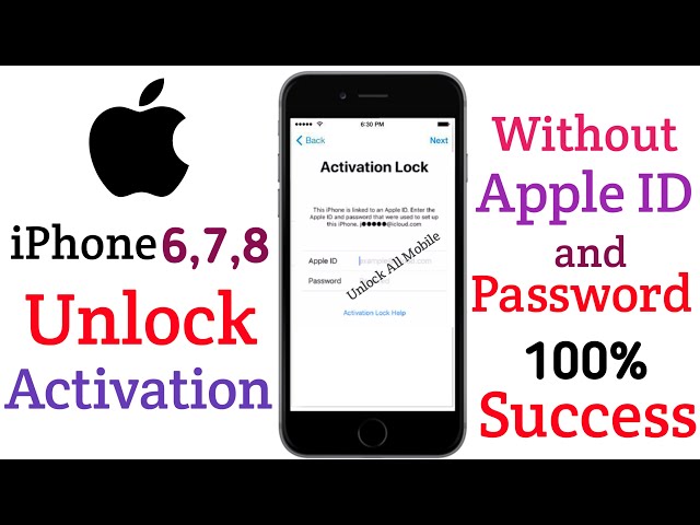 Success 2021✅ iPhone 6/7/8 iCloud Activation Unlock Without Apple ID & Password.!!! 💯% Guaranteed