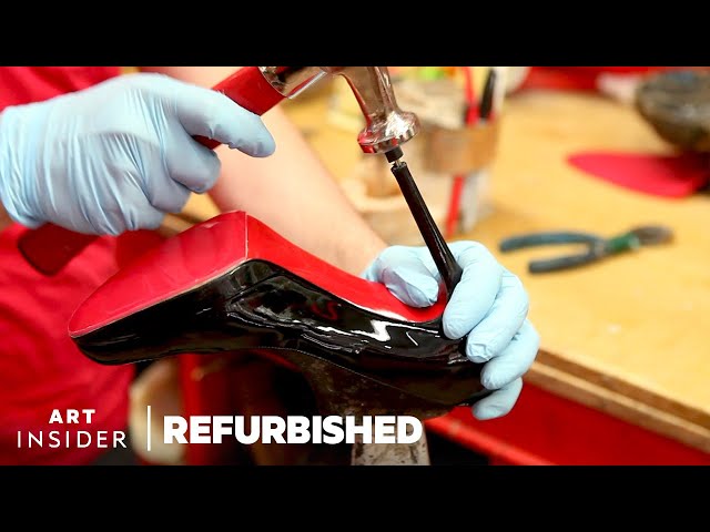 How $1,000 Louboutins Are Professionally Restored | Refurbished
