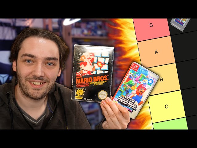 Ranking ALL The 2D Super Mario Games! [TIERLIST]