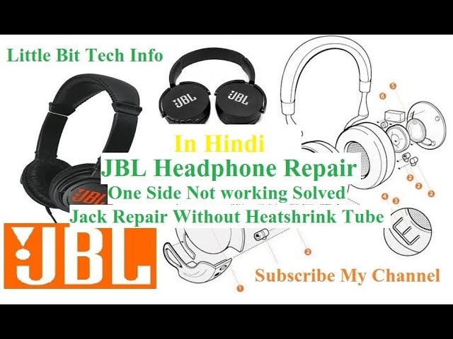 JBL and any type of headphone repair(without Mic), and jack repair without heat shrink tube