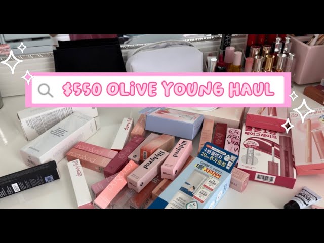 HUGE $550 Olive Young Haul 🐰💕✨