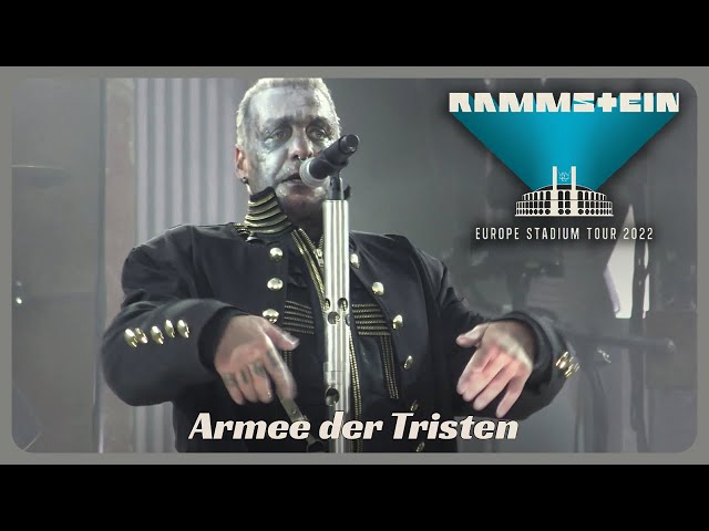 Rammstein - Armee der Tristen (LIVE Europe Stadium Tour 2022) [Multicam by RLR] *HQ AUDIO*