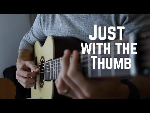 Beautiful Chords ... with Simple (percussive) Technique