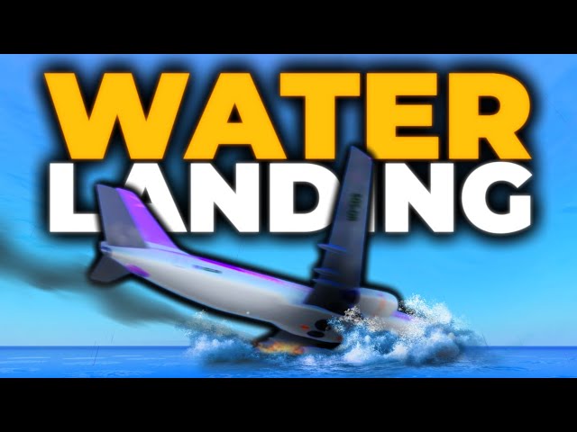 Water Landing! | Emergency Landing | Roblox