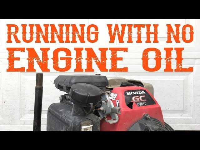 How To Fix An Engine After You Run It Out Of Oil
